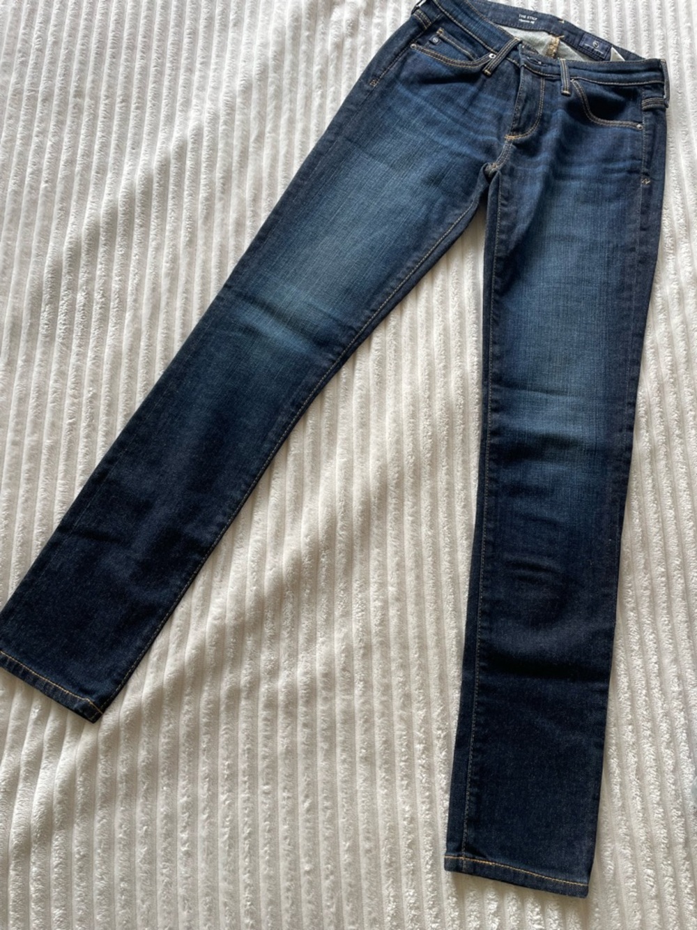 AG The Stilt Cigarette Leg Skinny Jeans